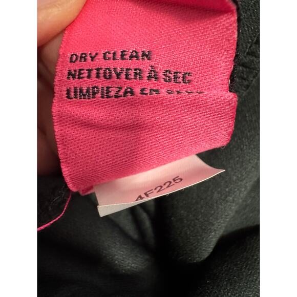 Betsey Johnson Dark Floral Eyelet Lace Puff Cap Sleeve Sheath Dress Size 2 - Picture 6 of 8